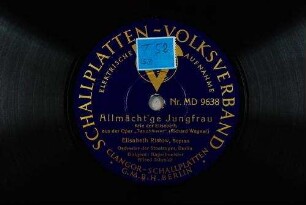 Allmächt'ge Jungfrau : Arie der Elisabeth aus der Oper "Tannhäuser" / (Richard Wagner)