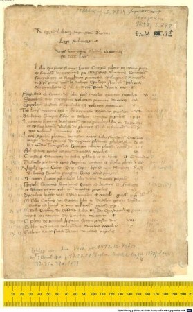 Registrum Libror[um] impressor[um] Rom[a]e