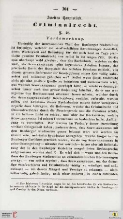 Zweites Hauptstück
