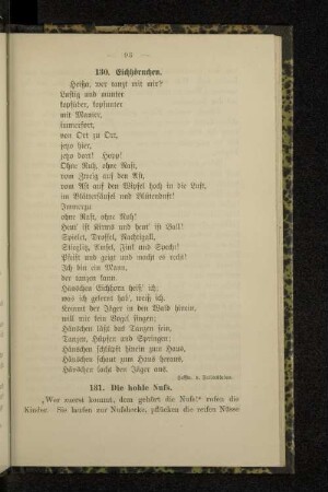 131. Die hohle Nuss.