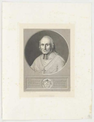 Bildnis des Clemens Augustus von Droste zu Vischering