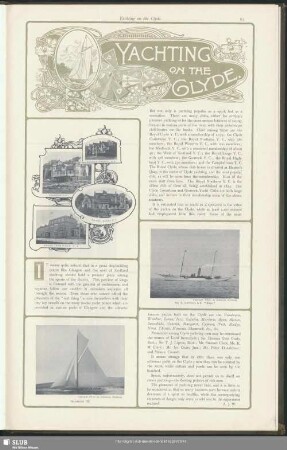 Yachting on the Glyde