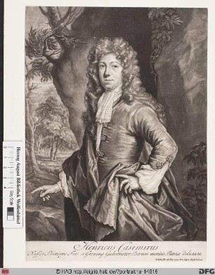 Bildnis Heinrich Casimir II., Fürst von Nassau-Diez
