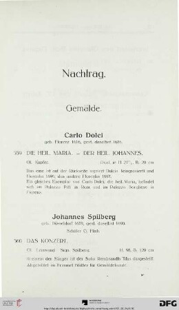 Nachtrag (Nr. 559-594)