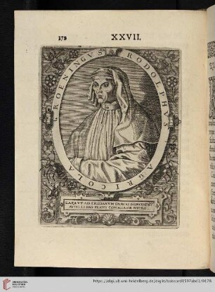 XXVII. Rudolphus Agricola