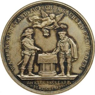Kötzschenbroda - 2. Säkularfeier des sächsisch-schwedischen Waffenstillstands von 1645