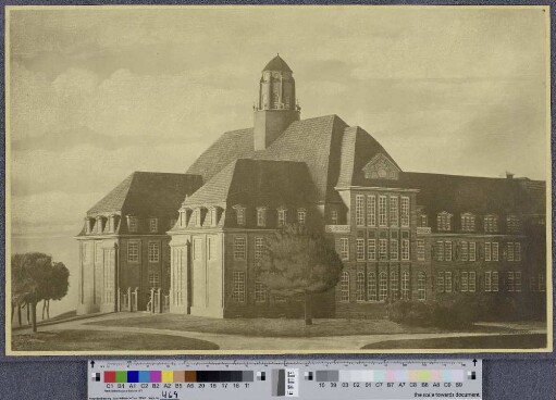 Museum für Hamburgische Geschichte : [Außenansicht]▶Entwurf