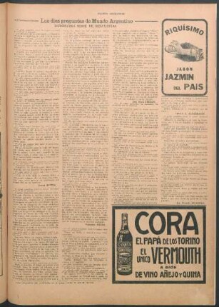 Las diez preguntas de Mundo Argentino : Duodécima serie de respuestas