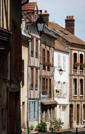 Frankreich. Haute Normandie. Eure. Vernon. Altstadtgasse