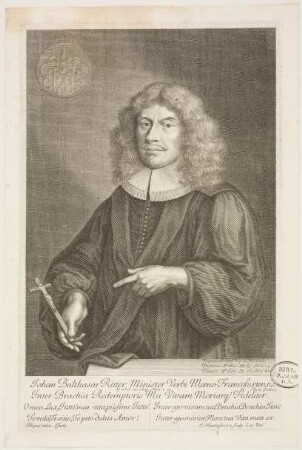 Johann Balthasar Ritter, Prediger in Frankfurt