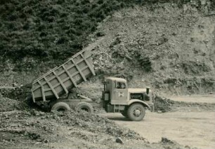 Riveris-Talsperre bei Trier, 1954-1956