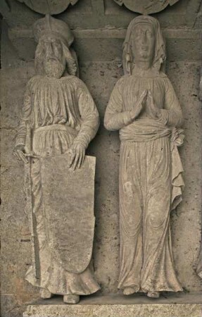 Kenotaph des Markgrafen Konrad von Wettin und mehrerer seiner Familienmitglieder — Liegefigur des Markgrafen Konrad der Große