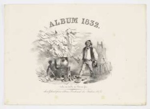 Album de 1832, Titelblatt der Folge "Album de 1832"