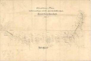 Heimatverein Gosenbach: Situationsplan des Kommunalweges zwischen Gosenbach und Achenbach