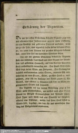 Erklärung der Vignetten