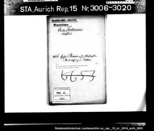 Die dem Drechsler Gerhard Braue aus Westerende gestattete Niederlassung in Detern
