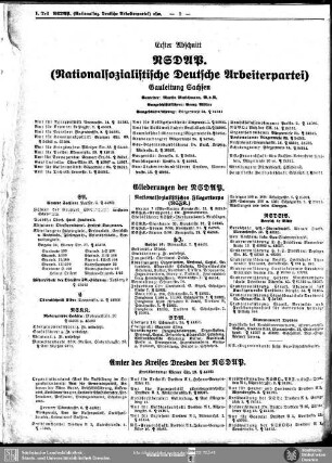 Erster Abschnitt. NSDAP