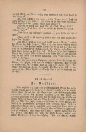 Achtes Kapitel: Der Verführer