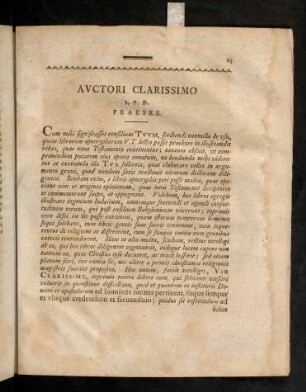 23-24, Auctori Clarissimo...