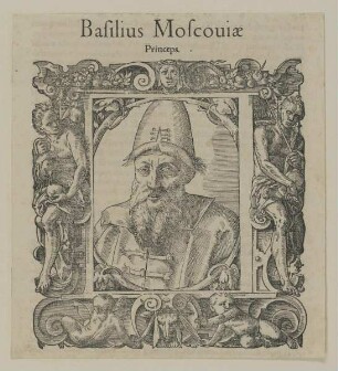 Bildnis des russischen Kaisers Wassilij III. Iwanowitsch