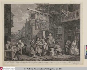 Canvassing for Votes. Plate II