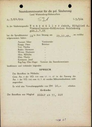 Wankmüller, Jakob