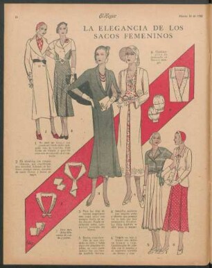 La elegancia de los sacos femeninos