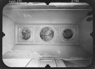 Gotha. Schloss Friedenstein, Inneres, Schlosskirche, Decke