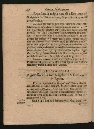 Octava Ratio.