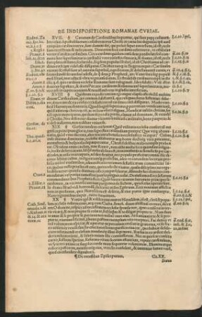 De excessibus Episcorporum. Cap. XX.