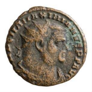 Münze, Antoninian, 292 - 295 n. Chr.