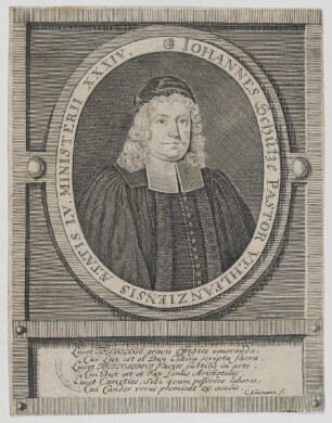 Bildnis des Iohannes Schütze