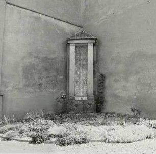 Gedenkstein für die Gefallenen im 1. Weltkrieg : Gedenkstein für die Gefallenen im 1. Weltkrieg (nach 1918). Lichtenstein in Sachsen, Evangelische Lutherkirche
