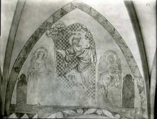 ehemalige Dominikanerkirche (Marienkirche); Wandmalereien in der Sakristei