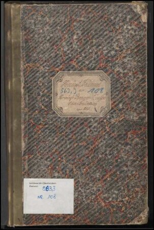 Hauptjournal der Bergamtskasse