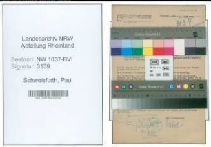 Entnazifizierung Paul Schweisfurth , geb. 02.01.1893 (Zahnarzt)