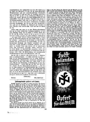 Zeitungskunde gestern und heute