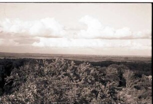 Kleve: Wolkenstimmung, Blick vom Aussichtsturm