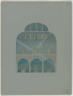 Fischer, Theodor; Jena; Universität - Querschnitt