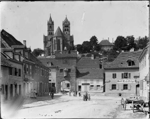 Breisach Stadtteilansicht von Osten, im Hindergrund befindet sich das Sankt Stephansmünster