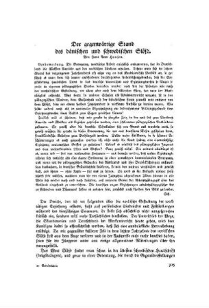 Der gegenwärtige Stand des dänischen und schwedischen Slöjd