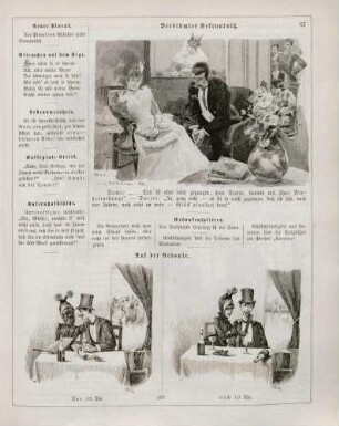 "Verblümtes Bekenntniß" "Auf der Redoute"