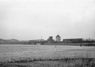 Brückenanlage über die Schlei bei Lindaunis