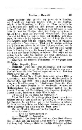 Guhts-Muths, Joh. Christ. Friedrich