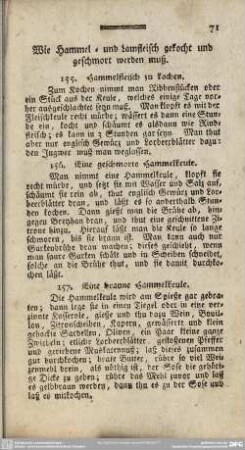 Wie Hammel- und Lamfleisch gekocht und geschmort werden muß