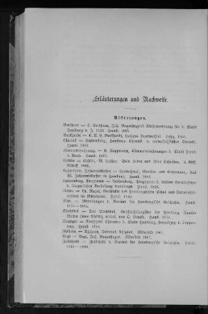 Erläuterungen und Nachweise.