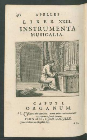 Liber XXIII. Instrumenta Musicalia.