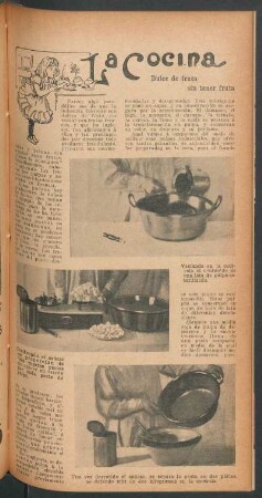 Dulce de fruta sin tener fruta : La cocina
