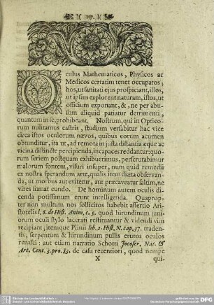 [4. De opticis oculorum vitiis. Resp. Adamus Bethmannus Bernhardi, Alsted. Saxo-Palatinus.]