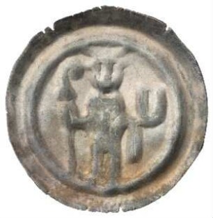 Fundmünze, Brakteat, 1253 - 1260